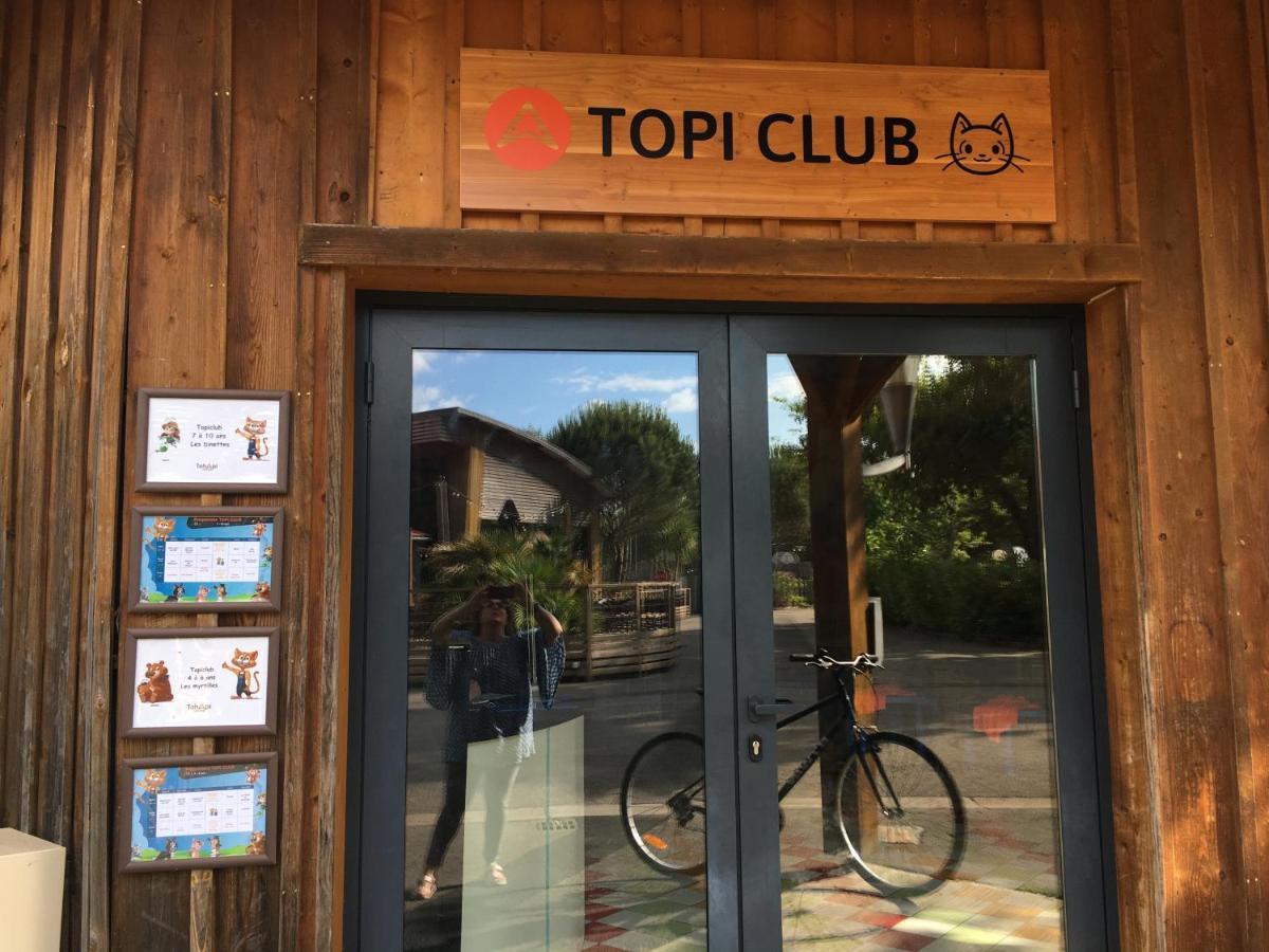 Charmant Dans Camping 5 Etoiles-Lac Hotel Biscarrosse Exterior photo